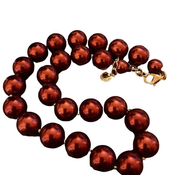 NWOT Charter club red pear 16” necklace - Picture 2 of 4